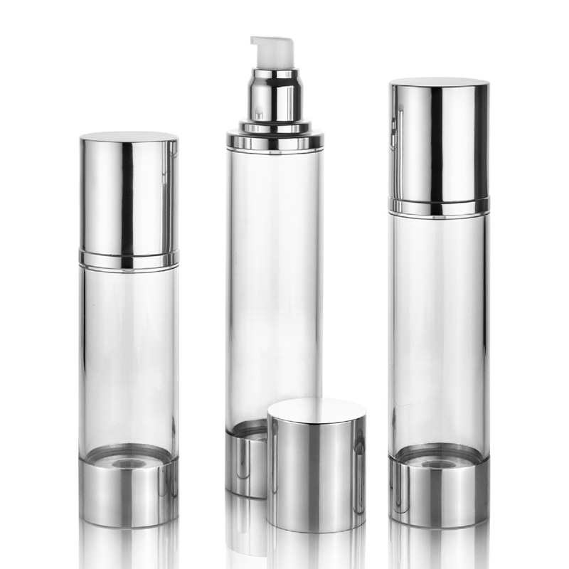 Flacon din aluminiu cu pompă de ser fără aer